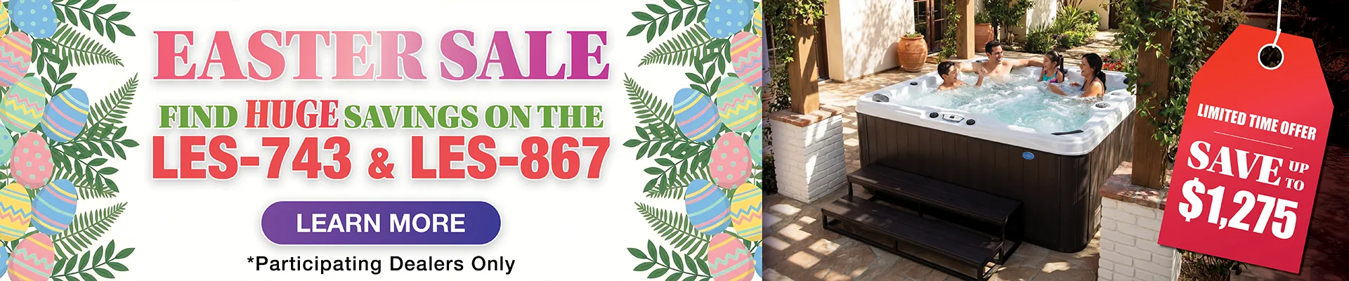 Calspas hot tub being used in a family setting - Fortaleza