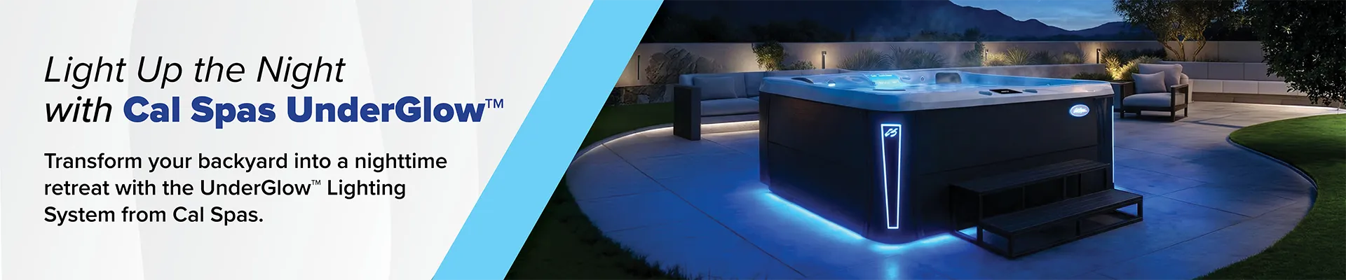 Calspas hot tub being used in a family setting - Fortaleza